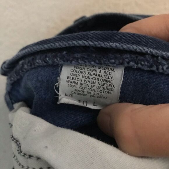 Vintage Lee high waisted high rise denim jeans 10L - Picture 5 of 5